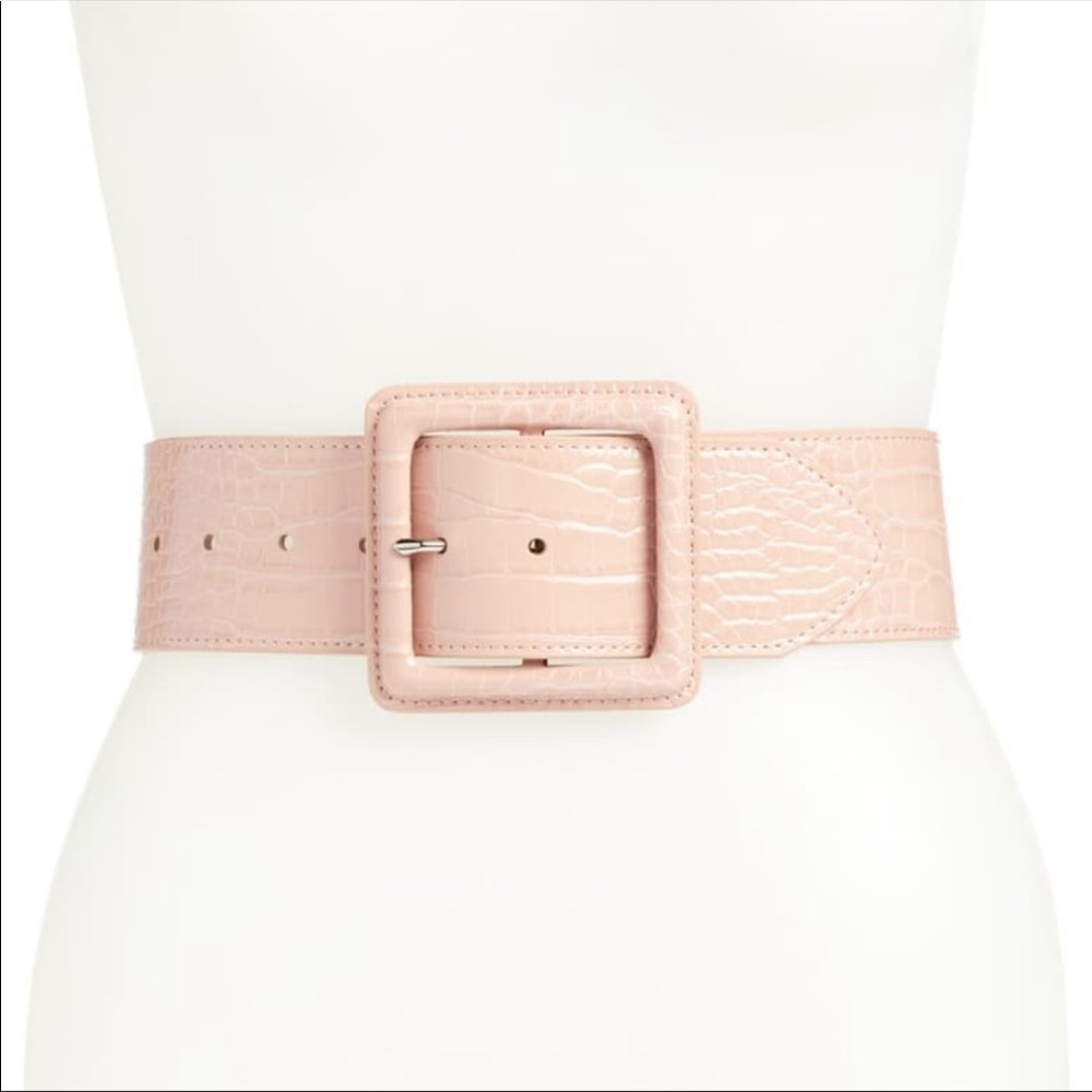 BLAIR EADIE Halogen x Atlantic Pacific Pink Belt